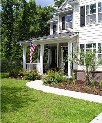 Front walk