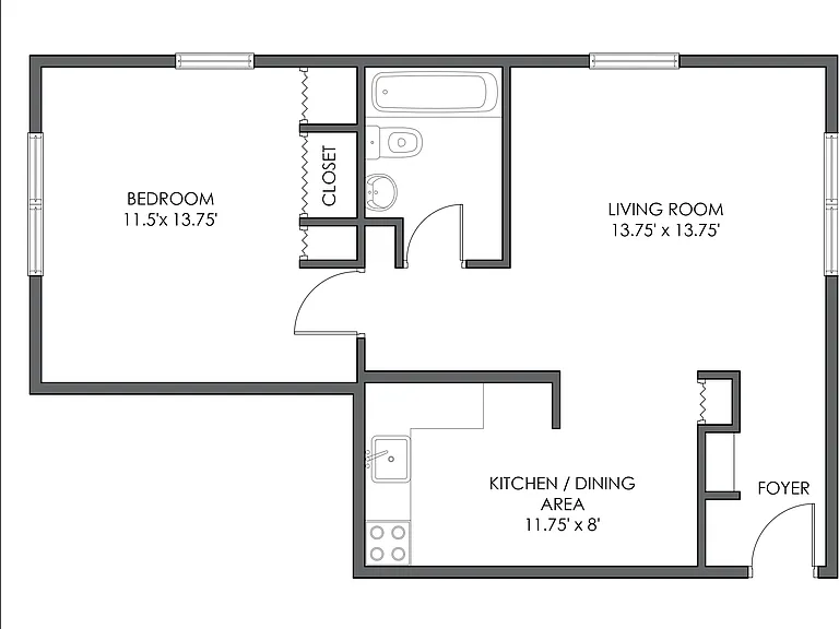 Colonial Townhouse Apartments — Photo 39