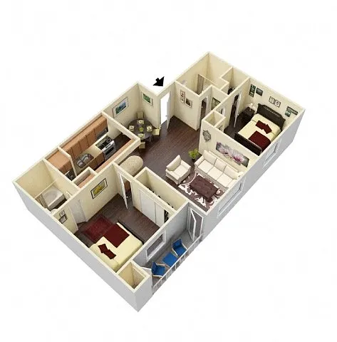 Floor plan The Ridgley