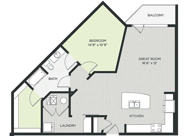 Floor plan Oakdale