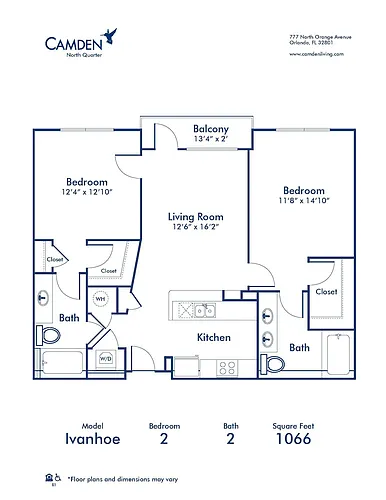 Floor plan Ivanhoe