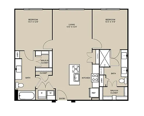 Floor plan B1