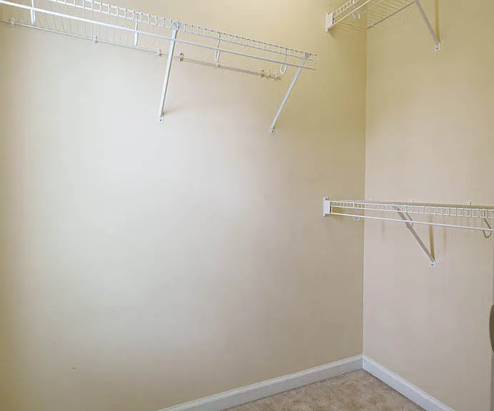 Large walk in closet