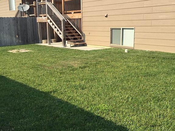 Privacy fence gives you plenty of room between your yard/dec