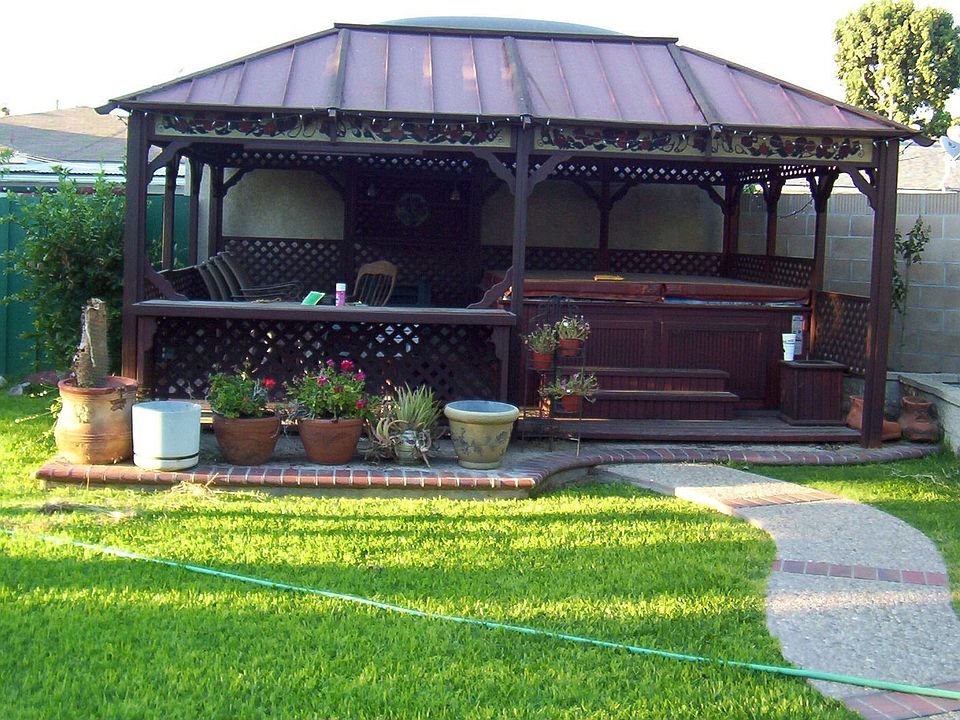 Spa and Gazebo
