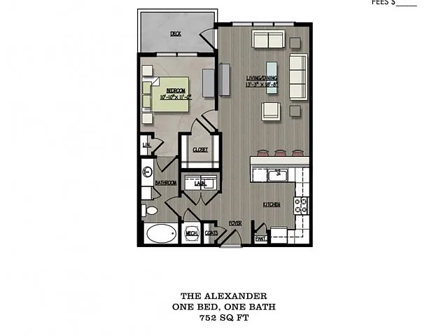 Floor plan The Alexander