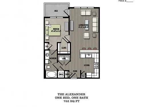 Floor plan The Alexander
