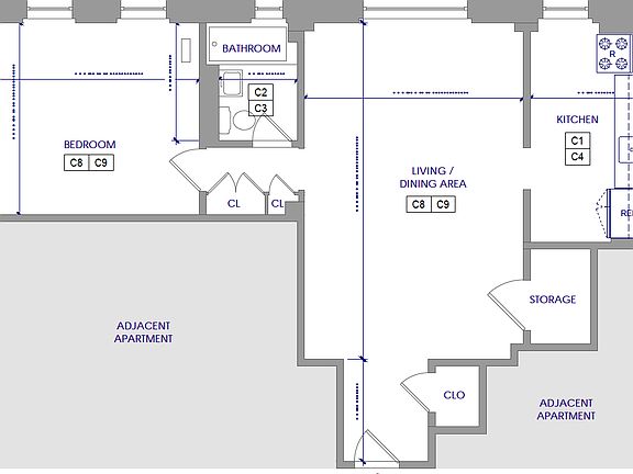 2nd image of 105 W 55th St APT 8E
