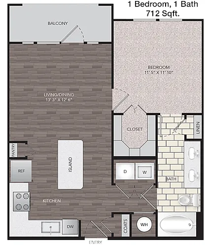 Floor plan A2a