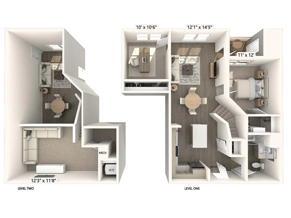Floor plan AM14DL