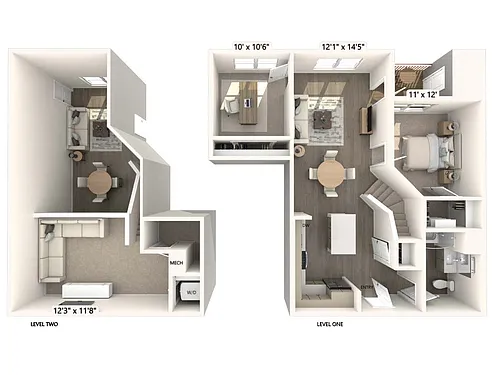 Floor plan AM14DL