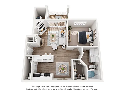 Floor plan Residence 1 Luxury