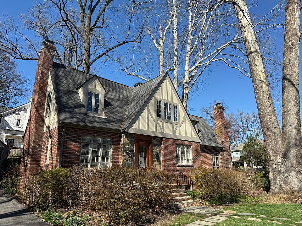 Front exterior, off street driveway parking