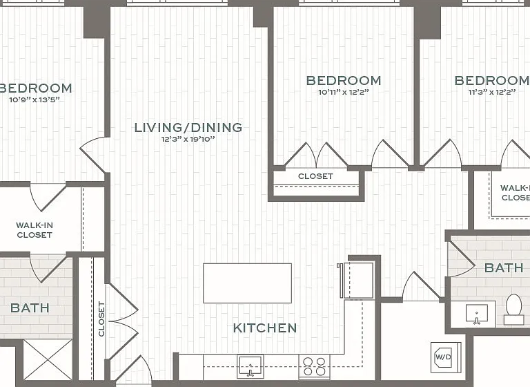 Lantera at Boston Landing - 3.3 - 2 Beds - 2 Baths - 1416 Sq. ft.