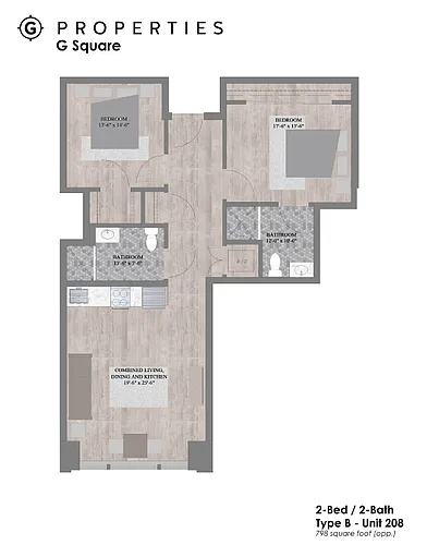 Floor plan The Chase