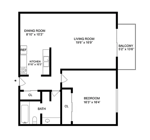 Floor plan A1
