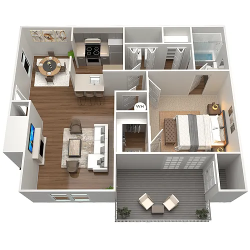 Floor plan A2 - Northside