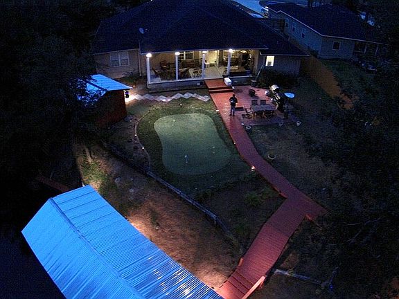 Evening Shot of Backyard