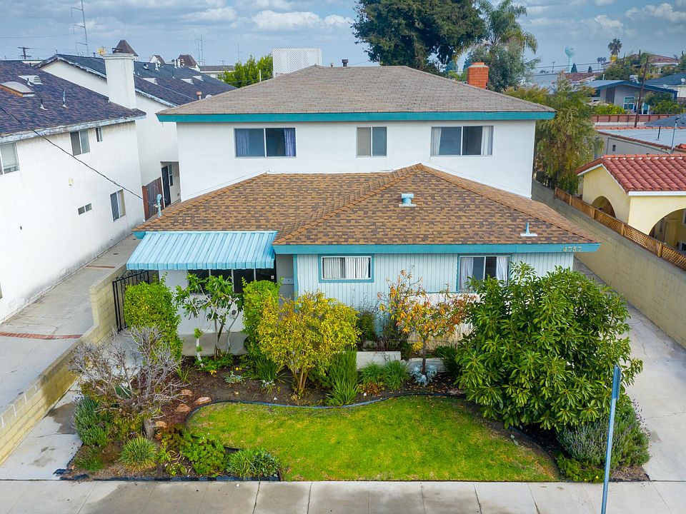 Drone front view, picture taken October 2020 (so trees might have grown)