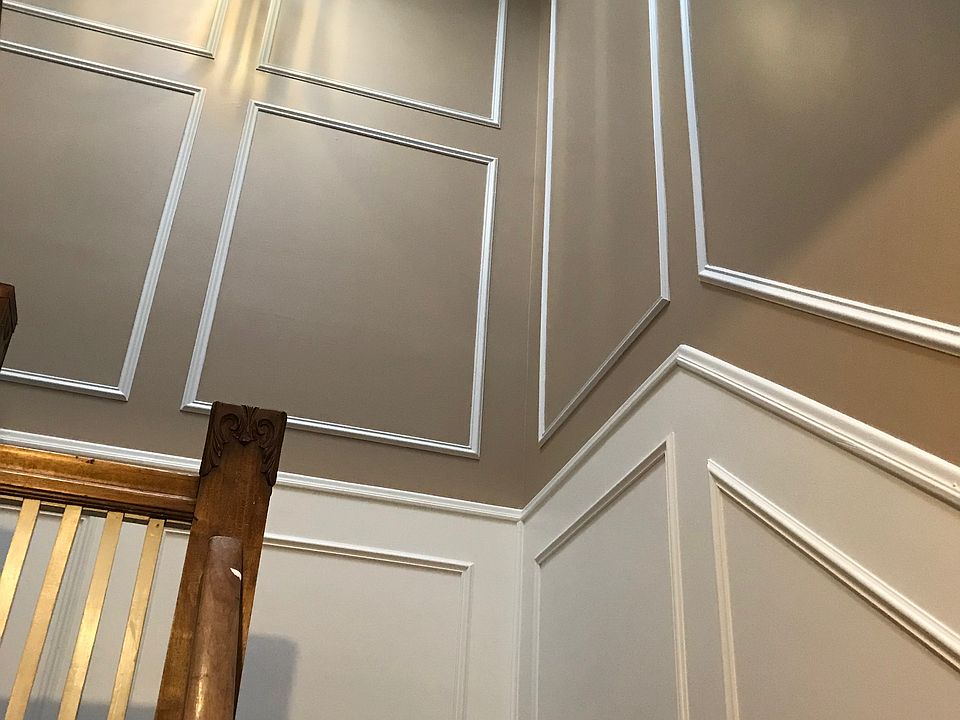 Stairway from second floor landing to 3rd floor.