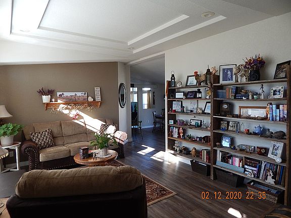 Living room from front door