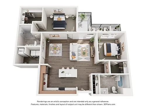 Floor plan The Canyon