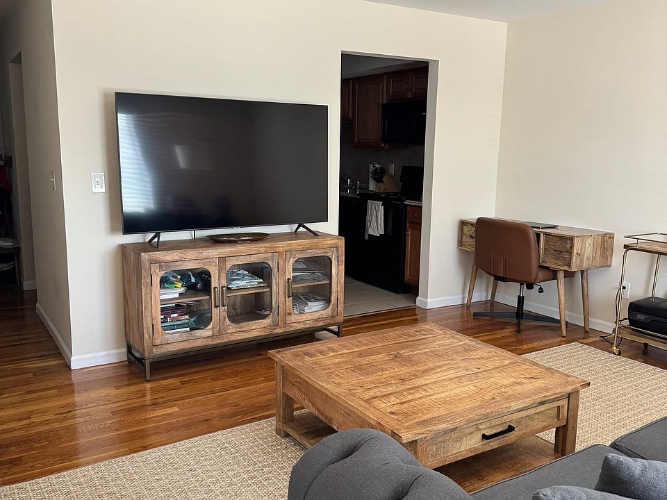 Living room facing TV
