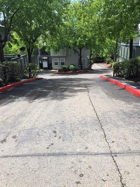 Driveway to Property