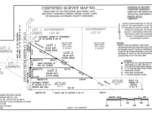 County Road J #2, Kaukauna, WI 54130