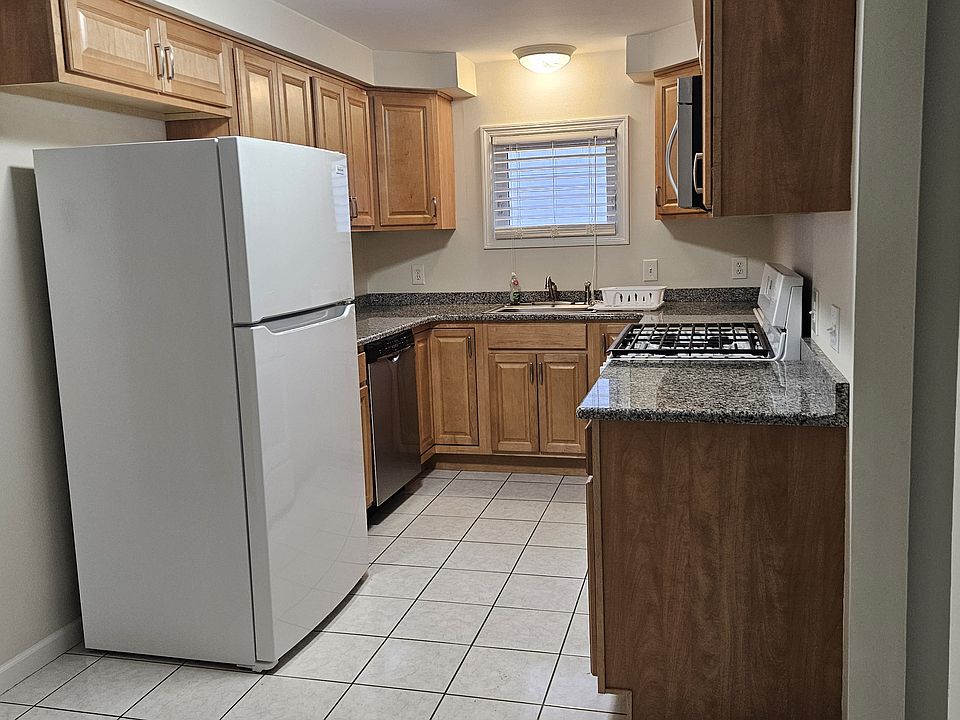 Modern Dishwasher, Microwave and plenty of counter space.