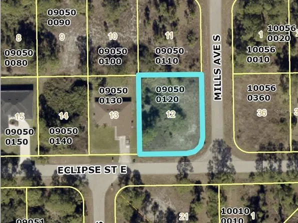 1127 ECLIPSE STREET E LOT 12, LEHIGH ACRES, FL 33974
