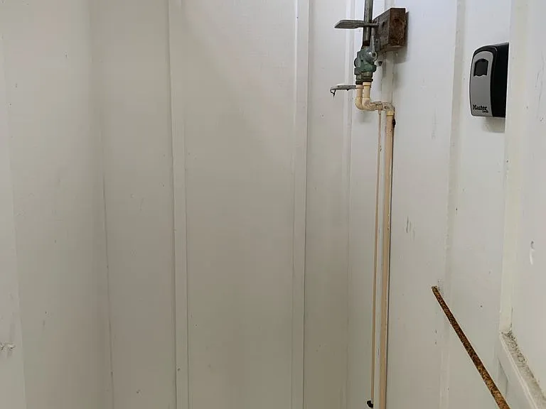 Outside shower