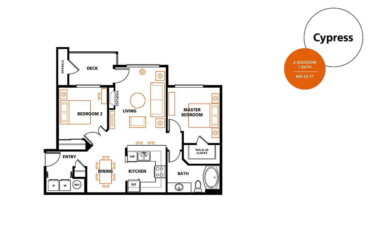 Floor plan Cypress