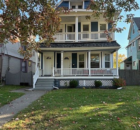 Front yard from the street.