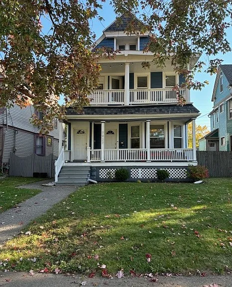 Front yard from the street.