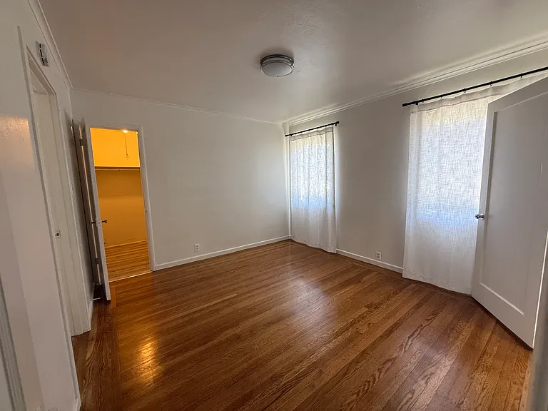 Bedroom View from small closet