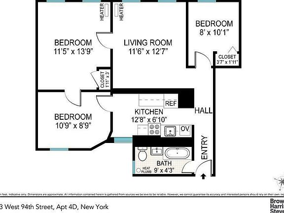 2nd image of 203 W 94th St APT 5D