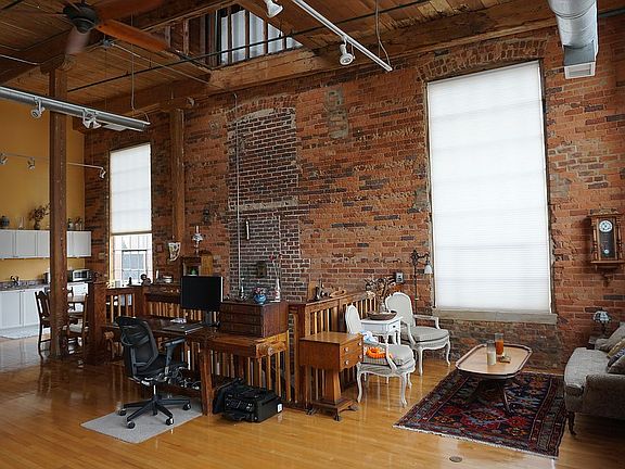 Upstairs facing South.