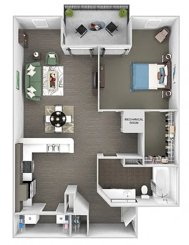 Floor plan A5 (Willet)
