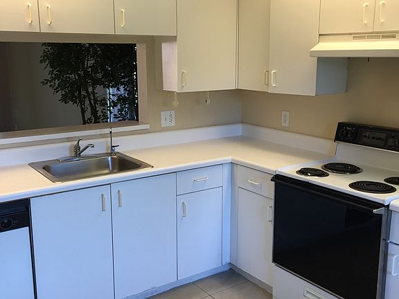 Meticulously clean and open to the living room.