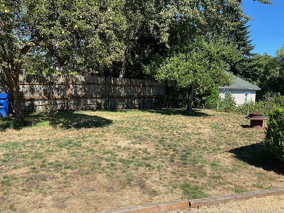 Large backyard