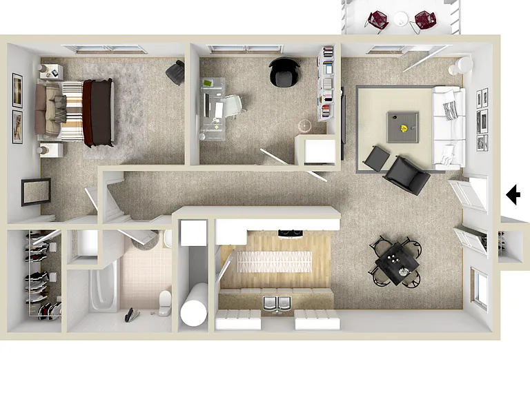 Kendall Square Apartments — Photo 13