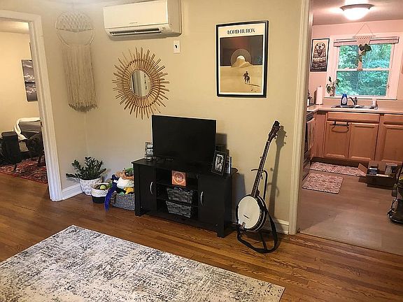 Living room with furniture