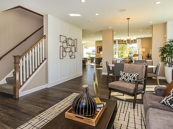 Formal living and dining room