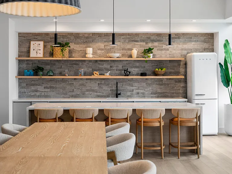 Communal Kitchen + Dining