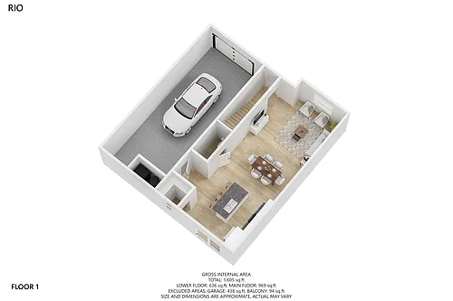 Floor plan C4 - Rio