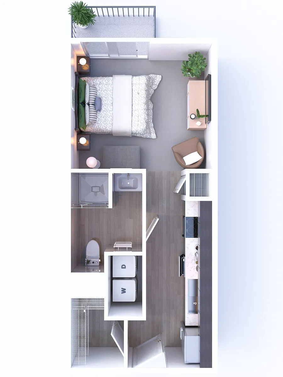 Floor plan E1 - II