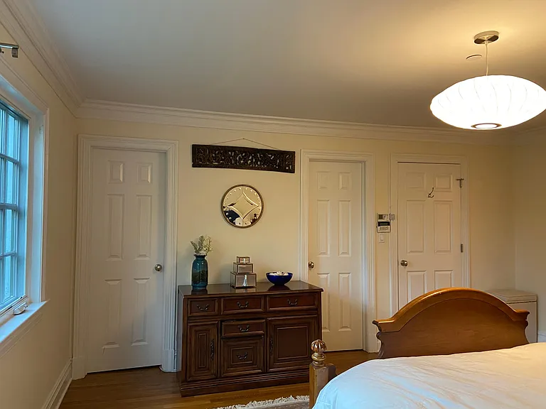 "Jack and Jill" walk-in closets.