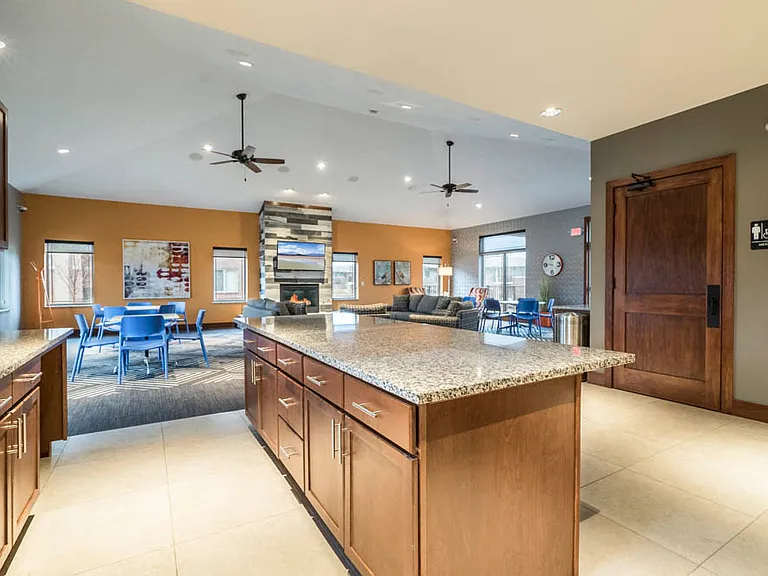 Entertaining a larger group? Residents are able to use our clubhouse for hosting larger events!