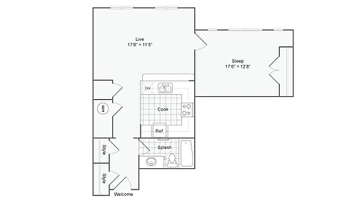 Floor plan A121